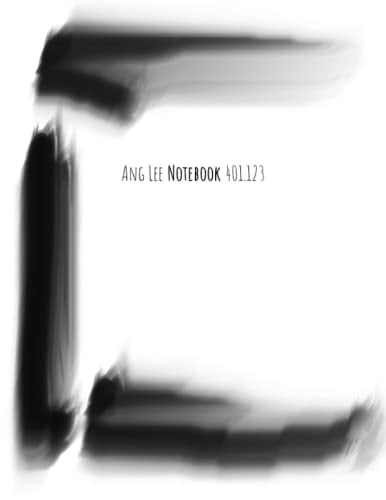 ANG LEE NOTEBOOK 401.123