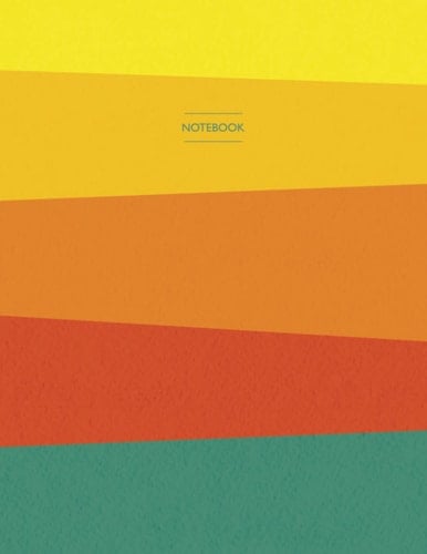 Notebook: Mango Tango Summer Composition Notebook - College Ruled 110 Pages - Large 8.5 x 11