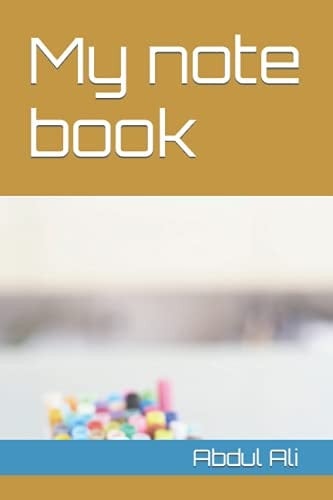My note book