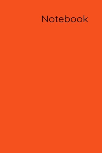 Notebook | Orange Notebook| Notebook college ruled
