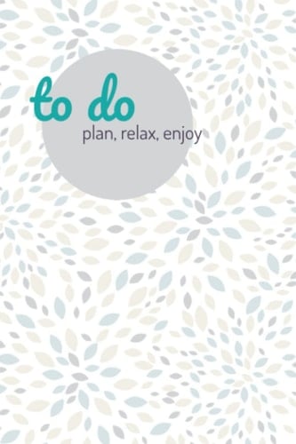 To do list: To Do List Daily Task Checklist Planner Time Management Notebook | 6"X9" | Design Pattern