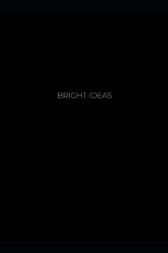 NOTIZBUCH SCHWARZ | BRIGHT IDEAS | 100 SEITEN | A5 (German Edition)
