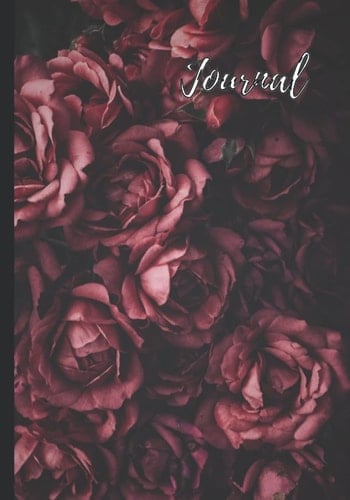 Journal: Pink Rose 120 Page Lined Journal (Flower Journals)