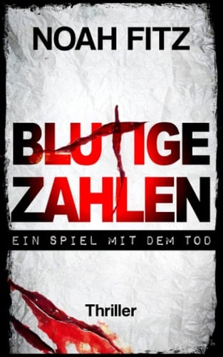 Blutige Zahlen ein Spiel mit dem Tod