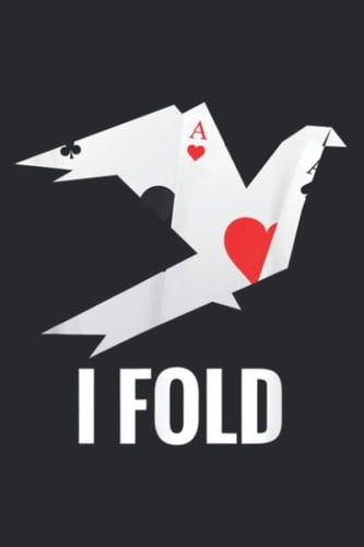 I Fold Funny Poker Origami: Daily Planner - Undated Daily Planner for Staying on Track