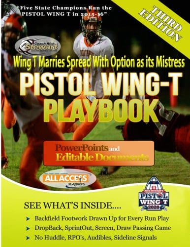 PISTOL WING-T PLAYBOOK: Wing-T Marries Spread with Option as its Mistress