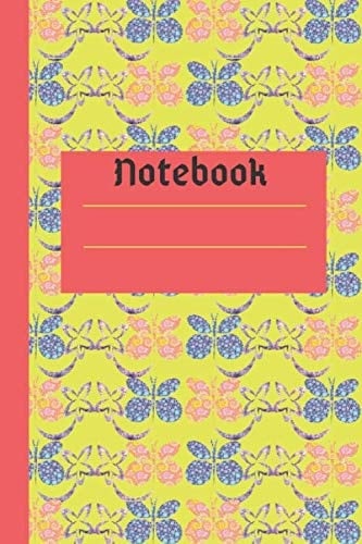 Butterfly Black Notebook Classic Journal