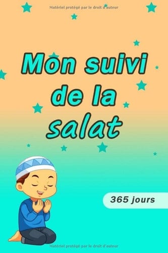 Mon suivi quotidient de la salat: Cases à cocher, Facile à utiliser (French Edition)