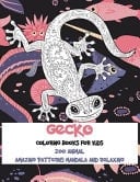 Zoo Animal Coloring Books for Kids - Amazing Patterns Mandala and Relaxing - Gecko