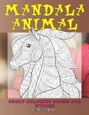 Adult Coloring Books for Women Mandala Animal - Large Print