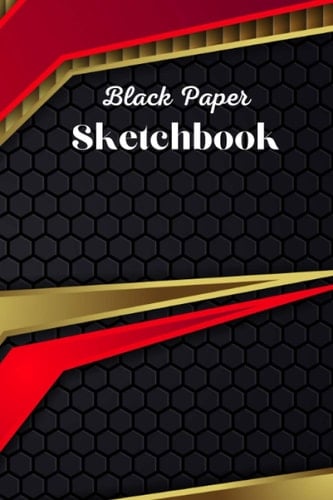 Black Paper Sketchbook: Blank Drawing Notebook for Kids and Adults for Painting, Sketching, Writing and Doodling , (Black Paper Journals & Sketchbooks | Gel Pen Paper)