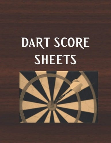 Dart Score Sheets: Record Book for Dart Games