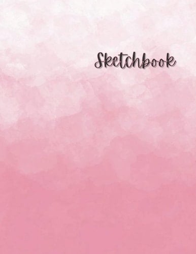 Sketchbook: Pink Pastel Watercolor Large Multi Function Sketchbook (Beautiful Watercolor Sketchbooks)