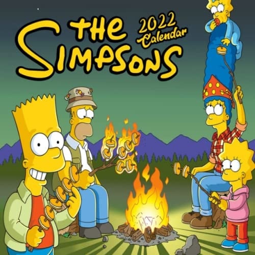 2022 Cartoon Series Calendar: January 2022 - December 2022 OFFICIAL Squared Monthly Calendar, 12 Months | BONUS 4 Months 2021