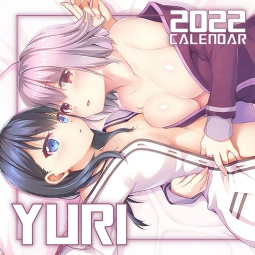 Yuri Calendar 2022: January 2022 - December 2022 OFFICIAL Squared Monthly Calendar, 12 Months | BONUS 4 Months 2022