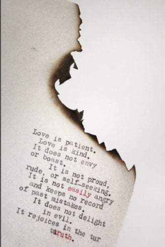 Love is patient: Notebook Journal