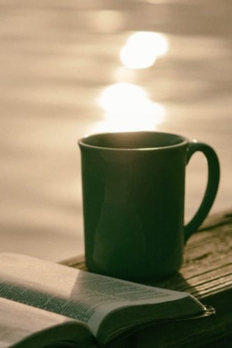 Coffee, Nature and a Bible