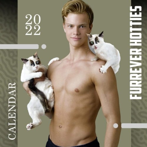 2022 Furrever Hotties Calendar: Sexy Calendar 2022: January 2022 - December 2022 OFFICIAL Squared Monthly Calendar, 12 Months | BONUS 4 Months 2021