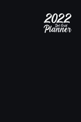 Dot Grid Planner 2022 Hardcover: 6"x9" Monthly Pocket Planner with Dotted Grid Pages