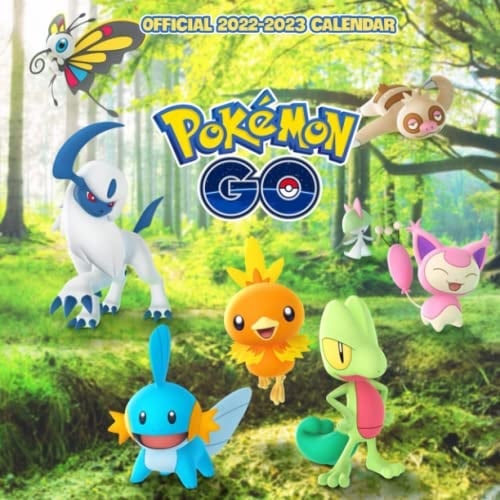 Pokẹmon go: Video Game Calendar 2022 - Games calendar 2022-2023 18 months- Planner Gifts boys girls kids and all Fans (Kalendar Calendario Calendrier).18