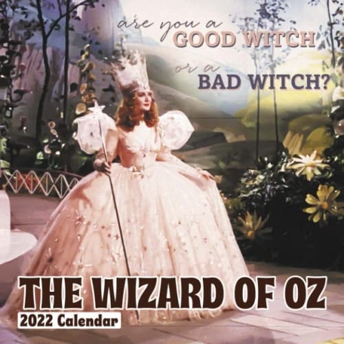 The Wizard of Oz Musical Movie 2022 Calendar: TV Series Film Calendar 2022, January 2022 - December 2022, 12 Months, Squared Monthly, Planner | ... Calendrier | BONUS Last 4 Months 2021