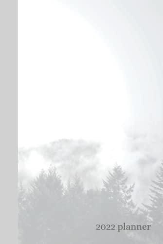 2022 weekly planner - 6 x 9 weekly planner, 2022.: Gray weekly 2022 planner with blank journal pages in front and back.