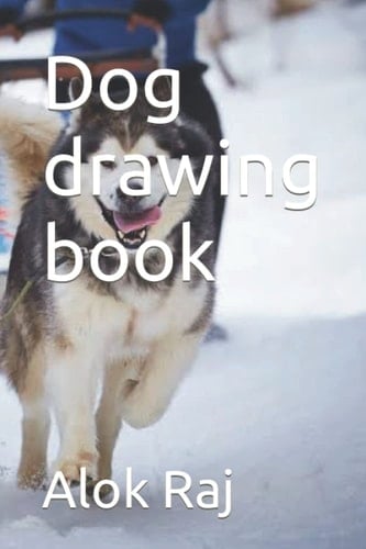 Dog drawing book