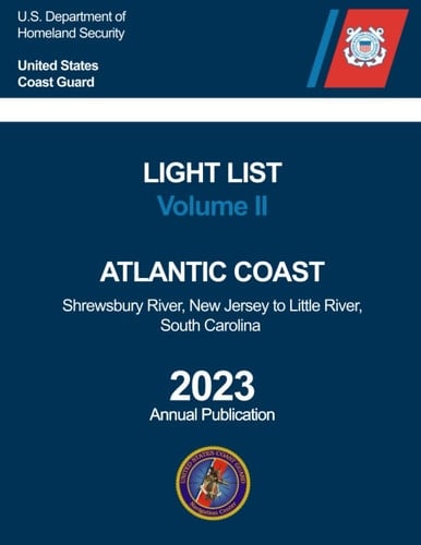 USCG Light List Volume II: Atlantic Coast