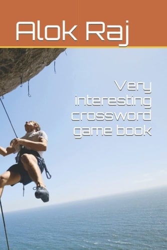 Very interesting crossword game book