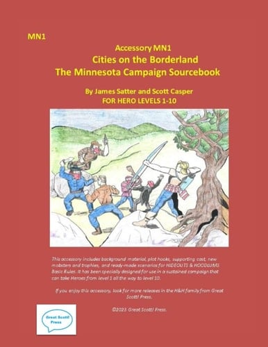 Cities on the Borderland: The Minnesota Campaign Sourcebook (MN (Minnesota Series))