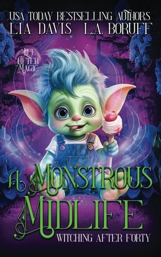 A Monstrous Midlife: A Paranormal Womens' Fiction Cozy Mystery (Witching After Forty)
