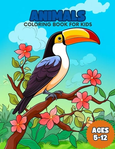 Animals Coloring Book for Kids