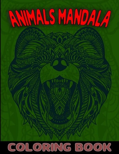 Animals Mandala Coloring Book "Savannah Symphony: 10 Tranquil Animal Mandala Creations"