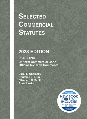 Selected Commercial Statutes, 2023 Edition