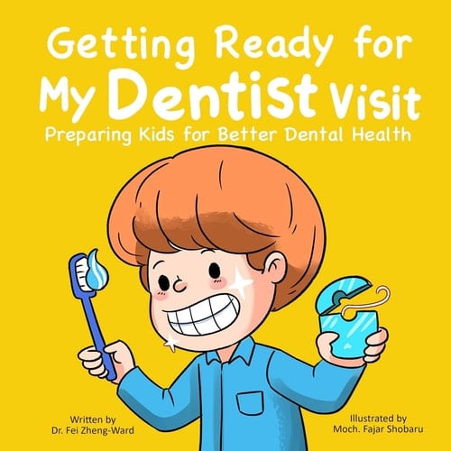 Getting Ready for My Dentist Visit Dentist Book for Kids, Kids Book About Dentists, Kids Book About Brushing Teeth, Brushing Teeth Book for Kids, Dental Health Book for Kids