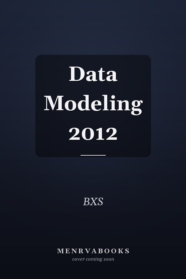 Data Modeling 2012