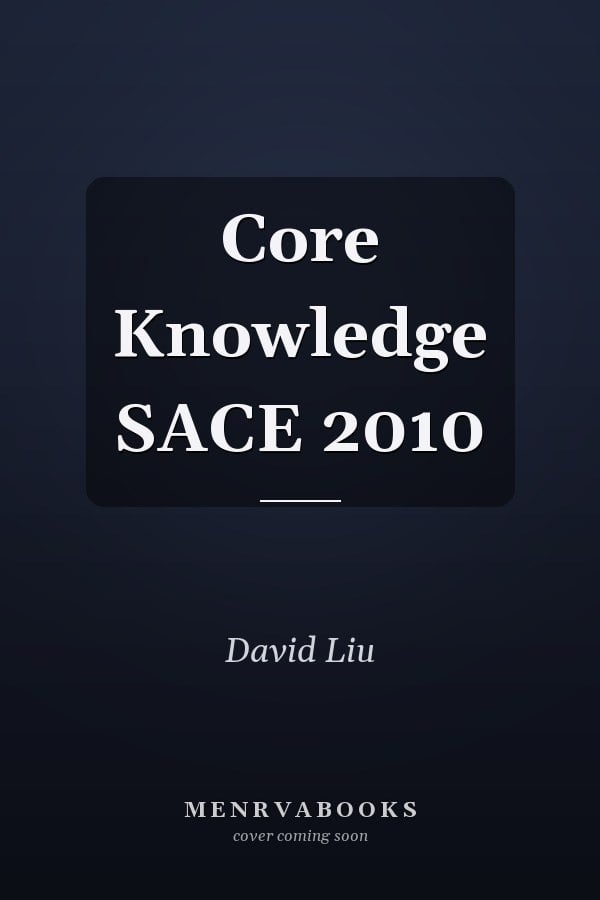 Core Knowledge SACE 2010