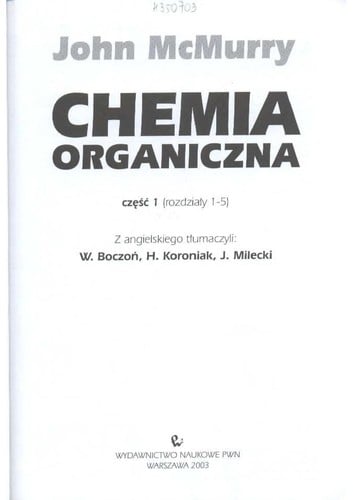 Chemia organiczna