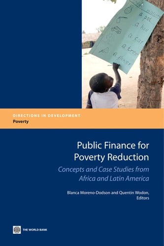 Public finance for poverty reduction