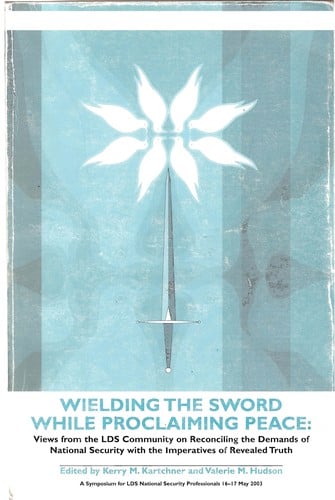 Wielding the sword while proclaiming peace