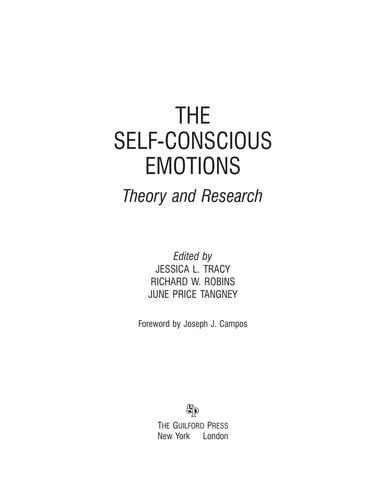 The self-conscious emotions