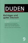 Duden richtiges und gutes Deutsch