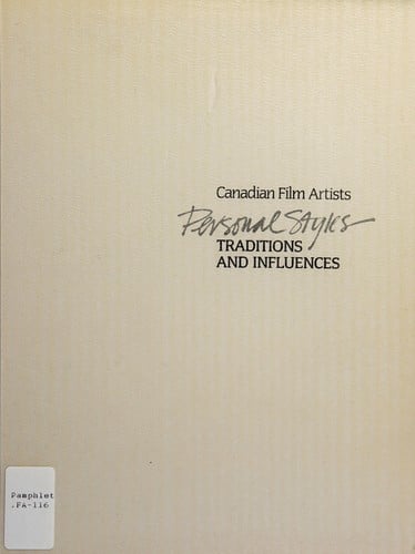 Canadian film artists