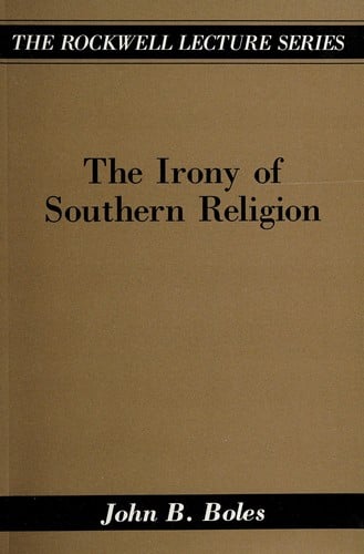 The irony of southern religion
