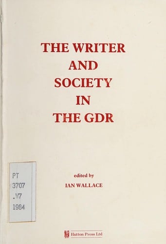 The Writer and society in the GDR