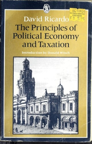 Principles of Political Economy and Taxation