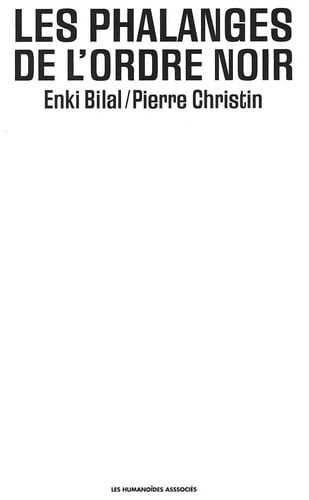 Les phalanges de l'ordre noir