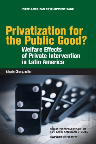 Privatization for the public good?