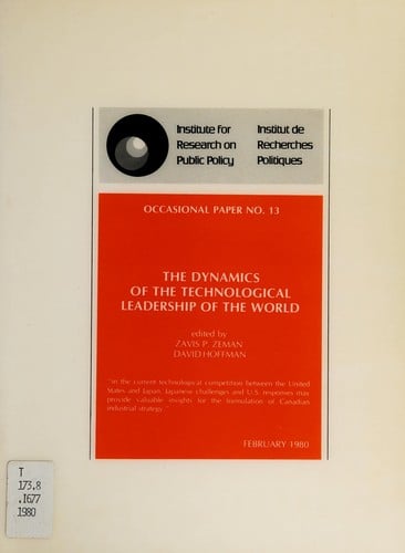 The dynamics of the technological leadership of the world