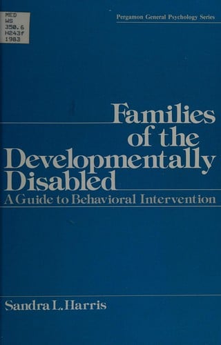 Families of the developmentally disabled